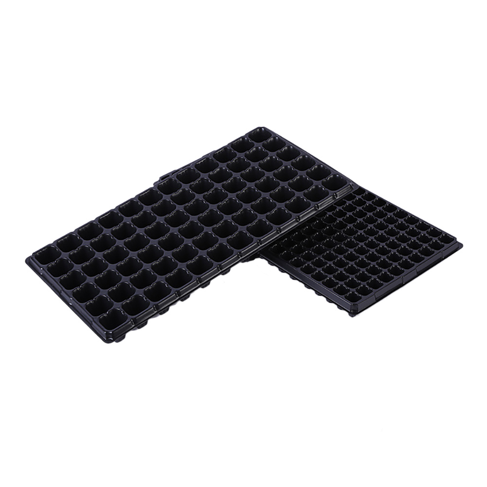 Seedling Starter Tray,2PCS 72 Cells Plant Growing Trays Garden Seed