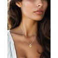 thumbnail image 3 of Bestyle Cute Butterfly Birthstone Necklace for Women, November Pendant Necklace Choker Jewelry Gifts for Mother's Day Birthday Graduation, 3 of 7