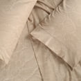thumbnail image 6 of BNM Italian Paisley Cotton Blend Sheet Set, King, Sand, 6 of 7