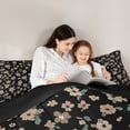 thumbnail image 5 of Feelyou Rustic Farmhouse Floral Queen Comforter Set, Retro French Style Bedding Sets, Romantic Garden Flower Reversible Bedding Comforter Set, Microfiber Bedroom Decor, 3 Pieces, 5 of 8