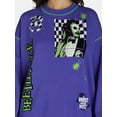 thumbnail image 4 of Beetlejuice Long Sleeve Crew Neck Sweatshirt, Women's, 4 of 5