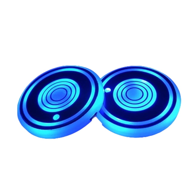 Wisewang Light Up Ride With Intelligent Sensor Vehicle Cup Holder Coaster Car Coaster With Light type+2