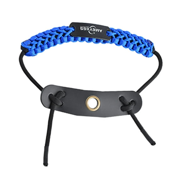 Almencla Accessoires de Pratique Sangle de Poignet Tressée pour Nœud Bleu