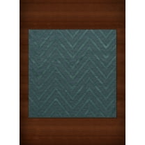 Dalyn Dover Area Rug DV4 Dv4 Teal Lines Stripes 12' x 12' Square