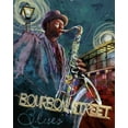 thumbnail image 2 of Knutsen, Conrad 20x24 White Modern Wood Framed Museum Art Print Titled - Bourbon St. Blues, 2 of 4