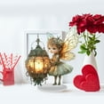 thumbnail image 5 of Girls with Butterfly Wing and Flowers Colorful - Fairy Statue Collection Home Decoration - 2D Flat Decoration Resin Gardening Gifts for Women Statues for Garden Fairy Indoor or Outdoor 3-A, 5 of 9