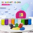 thumbnail image 3 of 4E's Novelty 16.5 Lb Colored Sand for Crafts 12 Pack Non Toxic Sand Art Colors with Storage Bottles, 3 of 8