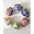 thumbnail image 3 of Tazas de porcelana HENXFEN LEAD Boho, 20 onzas, juego de 6, 3 of 6