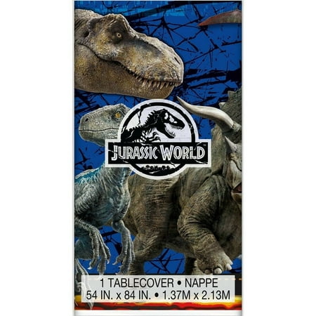 Party Supplies - Jurassic World - Plastic Tablecover - 1ct