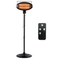 thumbnail image 1 of Costway 1500W Electric Patio Heater Freestanding Warmer Remote Control, 1 of 10