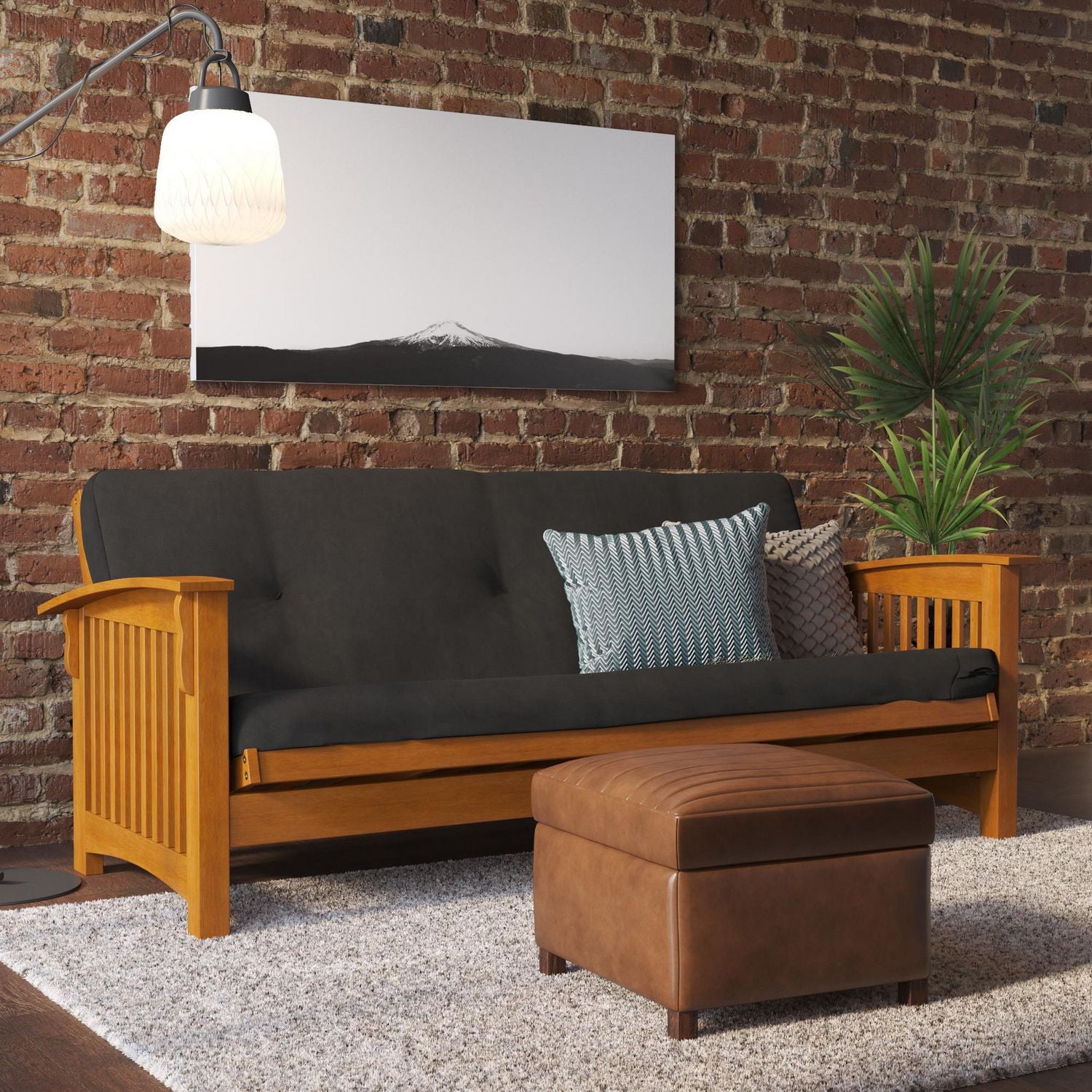 Kali 6 inch Thermobonded High Density Polyester Fill Futon Mattress, Full