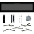 thumbnail image 5 of Electric Fireplace,72" Recessed Electric Fireplace Insert with WiFi & Alexa, Multicolor Flame Effects, Crackling Sound, 1500W Heater for Up to 400 Sq Ft, 5 of 7