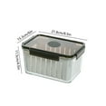 thumbnail image 3 of Oefntac jusqu'à 40 % de Réduction Boîte de Rangement pour Cadeaux Grande Capacité Insert de Drainage de Qualité Alimentaire Boîte de Conservation Scellée Peut Tre Utilisée dans les Lave-Vaisselle et Micro-Ondes, 3 of 6
