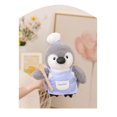 thumbnail image 5 of Penguin Plush Stuffed Animals for Adults, 9.84'' Small Stuffed Penguin Pillow for Birthday Christmas Valentine's Day Gifts(Chef), 5 of 6