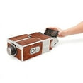 Cinema Projector,Portable Cardboard SmartPhone Projector for Family