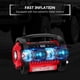thumbnail image 2 of AVID POWER Tire Inflator Portable Air Compressor, 12V DC / 120V AC Car Tire Pump, Air Mattress Pump with Inflation and Deflation Modes, Dual Powerful Motors, Digital Pressure Gauge, 2 of 8