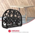 thumbnail image 5 of Home Basics Cast Iron Fleur De Lis Napkin Holder, Black, 5 of 8