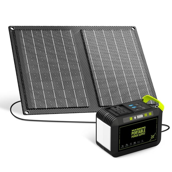 Generador Solar MARBERO 88Wh con panel portátil de 21W 110V