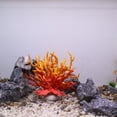 thumbnail image 3 of Unique Bargains 1 Pcs Colorful Coral Reef Decor Mini Faux Coral Decor for Aquarium Decorations Yellow Red 16.5x14.8cm, 3 of 6