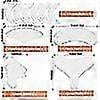 thumbnail image 3 of Patches Pads Llete Anti Cleava Silic Pad Set Of 11pcs, 3 of 4