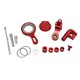 thumbnail image 2 of Kit de soporte de montaje Riwesomey amortiguador de dirección de motocicleta color Rojo, 2 of 6