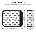 thumbnail image 5 of Sikiie Dachshund Dog Puppy Luggage Handle Wraps for Suitcases Travel Accessories(2 Pack), 5 of 9