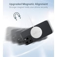 thumbnail image 3 of Magnetic Wireless Charger for iPhone 16/15/14/13/12 - Mag Charger+20W USB C Adapter, Fast Wireless Charging Stand/Pad with 5ft USB-C Cable for iPhone 16/15/14/13/12 Pro Max Plus Mini,Mag-Safe Charger, 3 of 5