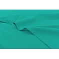 thumbnail image 5 of Split King Size Bamboo Derived Rayon Bed Sheet Set - Softer than Cotton Sheets Split King Size - Wrinkle Free - 16" Deep Pockets - 5 Piece - 2 Fitted Sheet, 1 Flat, 2 Pillowcases Split King Teal, 5 of 5