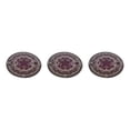 thumbnail image 2 of ZheElen Cartoon Rug - Classic Style Easy To Clean Non-toxic Anti-skid Particles Safe Round Carpet Yellow Line Starts 60cm 3Set, 2 of 6