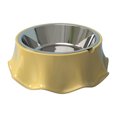 thumbnail image 1 of CSChome Bol pour Animaux Bol Alimentaire en Acier Inoxydable Alimentation Teddy Boisson Séparé Double Alimentation, 1 of 7