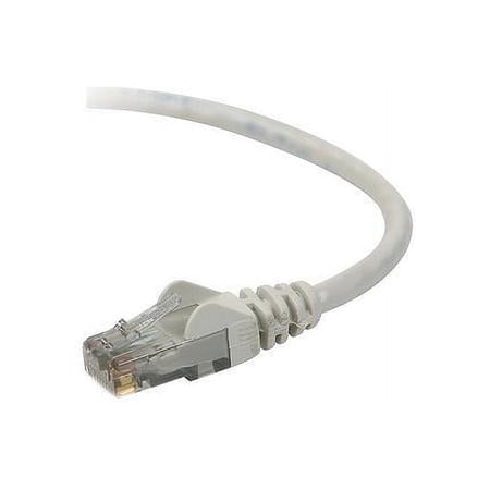 UPC: 0722868377277 | Belkin A3L980-01-S 1 ft. Cat 6 Gray CAT6 UTP RJ45M/RJ45M Snagless Gray Patch Cable