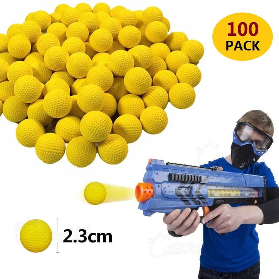 BOROLA 100 Round Refill Pack Compatible for Nerf Rival 