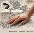 thumbnail image 6 of ODIKA Neutral That Vintage Abstract Faded Ornamental Border Dining for Room, Under Table, Office, Non-Slip Chair-Friendly Floor, 6 of 7