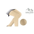 thumbnail image 2 of Sierra Socks Girls' Small Cable Pattern Opaque Nylon 2 Pair Pack Tights G12559 (Ivory, S (4-6 yrs)), 2 of 4