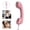 Pink glossy, variant on Retro Phone Handset Type-C Wired Vintage Receiver for Cell Phones Tablets Radiation Reduction