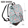 thumbnail image 2 of Disketp Colorful Shark Mochila de Cuero para Mujer, Bolso de Espalda Antirrobo con Estilo para Viaje, Trabajo y Uso Diario, 2 of 4