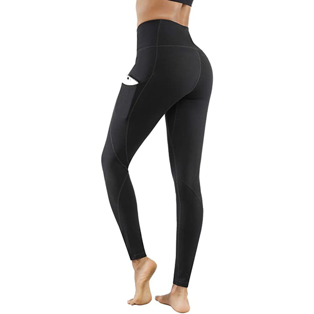 YUNAFFT Women High Waist Yoga Pants Sport Trousers Women Workout Out  Leggings Fitness Sports Running Yoga Athletic Pants 