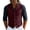 Wine, variant on Miqool Mens Formal Suit Vest Sleeveless Button Front Lightweight Waistcoat Business Work Office Blazer with Multiple Pockets