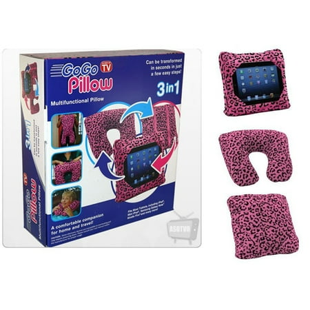 Gogo Pillow As Seen On Tv Pink Leopard Walmart Canada