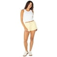 thumbnail image 5 of Celebrity Pink Women's Tie Front Fleece Shorts, Sizes XS-4X, 5 of 6