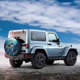 thumbnail image 2 of Haiem Spare Tire Cover , Wheel Cover with Watercolor Turtle4 printed, Camper Spare Tire Cover Fit for Jeep Wrangler Rv SUV Truck Travel Trailer-16 inch, 2 of 9