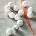 thumbnail image 2 of Bead Landing White Howlite Round Beads, 12mm, 12 Pack, 2 of 3