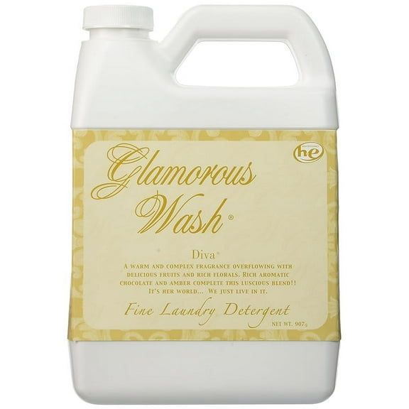 Tyler Candle Company Glamorous Wash, Floral, Liquid, Diva, 32 Ounce / 907g.