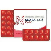 Neurobion Forte Vitamin B3 B6 B12 tablets Supplements 30 Tablets Pack of 2