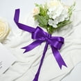 thumbnail image 2 of Double Face Satin Ribbon 7/8 inch X 50 Yards Polyester Purple Ribbon for Gift Wrapping Very Suitable for Weddings Party Hair Bow Invitation Decorations and More, 2 of 7