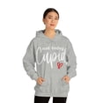 thumbnail image 4 of Not today Cupid valentine's Unisex Heavy Blend™ Hooded Sweatshirt, 4 of 9