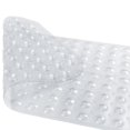 thumbnail image 3 of Yuarrent Alfombrilla de baño antideslizante de PVC rectangular de 40x100, alfombrilla de masaje de baño con ventosa, alfombrilla antideslizante Suministros de limpieza para el hogar No. 4 Yuarrent HA025695-04, 3 of 4