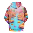thumbnail image 3 of Colorful Candy Land 3d Sweatshirts Hoodie Fashion Casual Personality Men's Women Street Hoodie Pullovers Long Sleeve Comfortable Top, 3 of 6