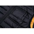 thumbnail image 6 of Krumba Mens Puffer Lightweight Vest: Outdoor Winter Casual Warm Zip-Up Sleeveless Pocket Nylon Padded Jacket Black XL, 6 of 9