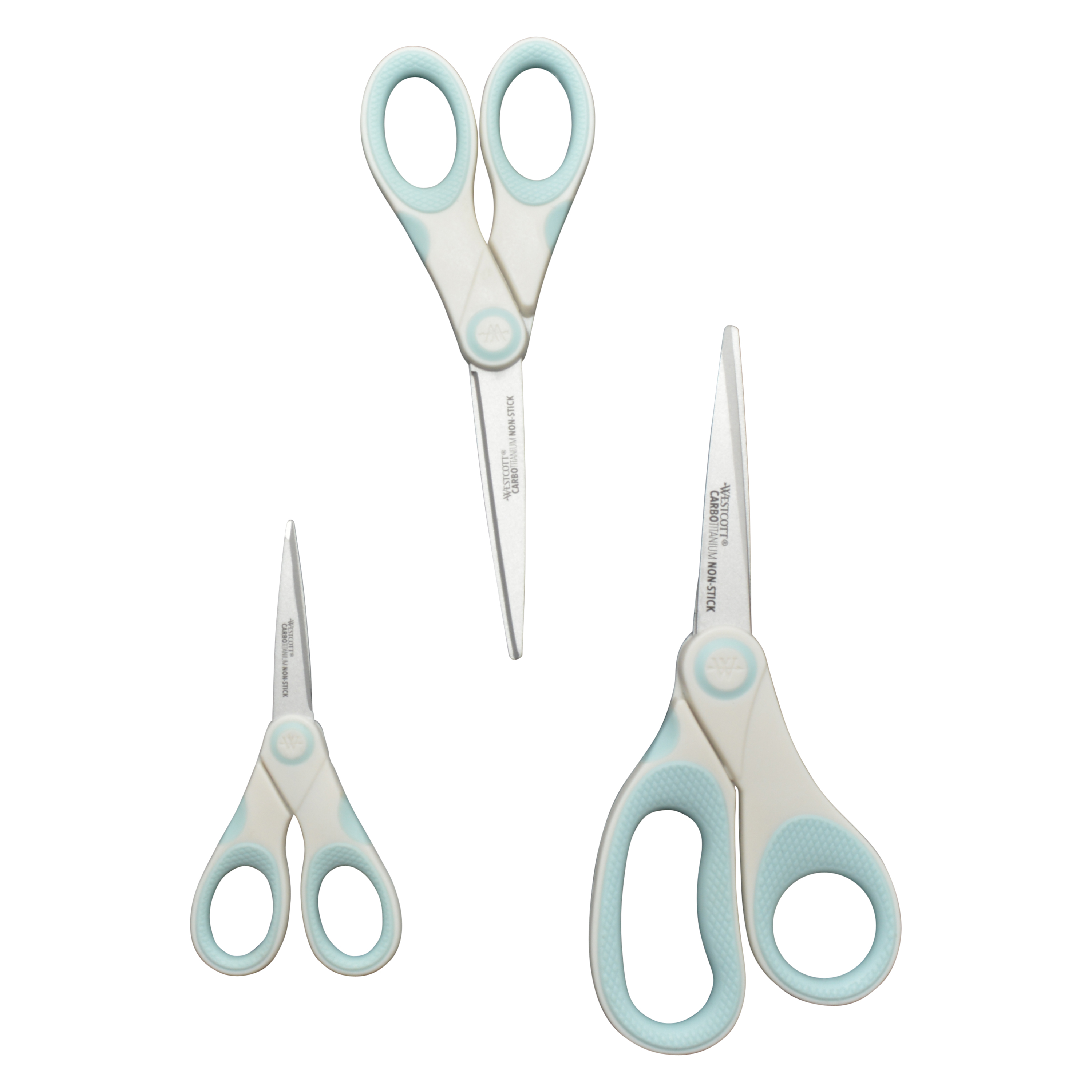 Westcott Carbo Titanium Non-Stick Scissors 3-Pack photo 5